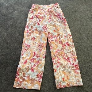 Abercrombie and Fitch linen blend pants